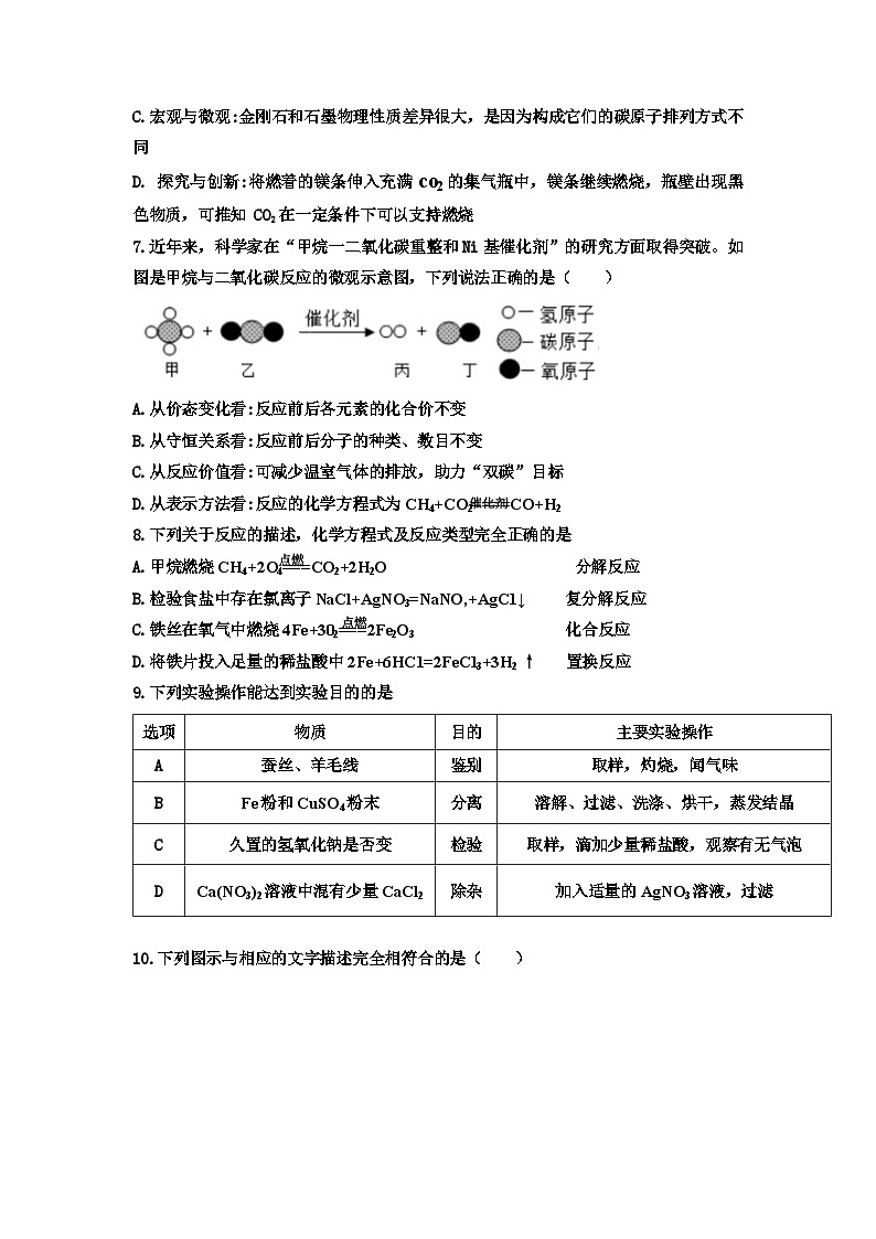 内蒙古通辽市科尔沁区第二中学2022-2023学年九年级下学期第二次月考化学试题第3页