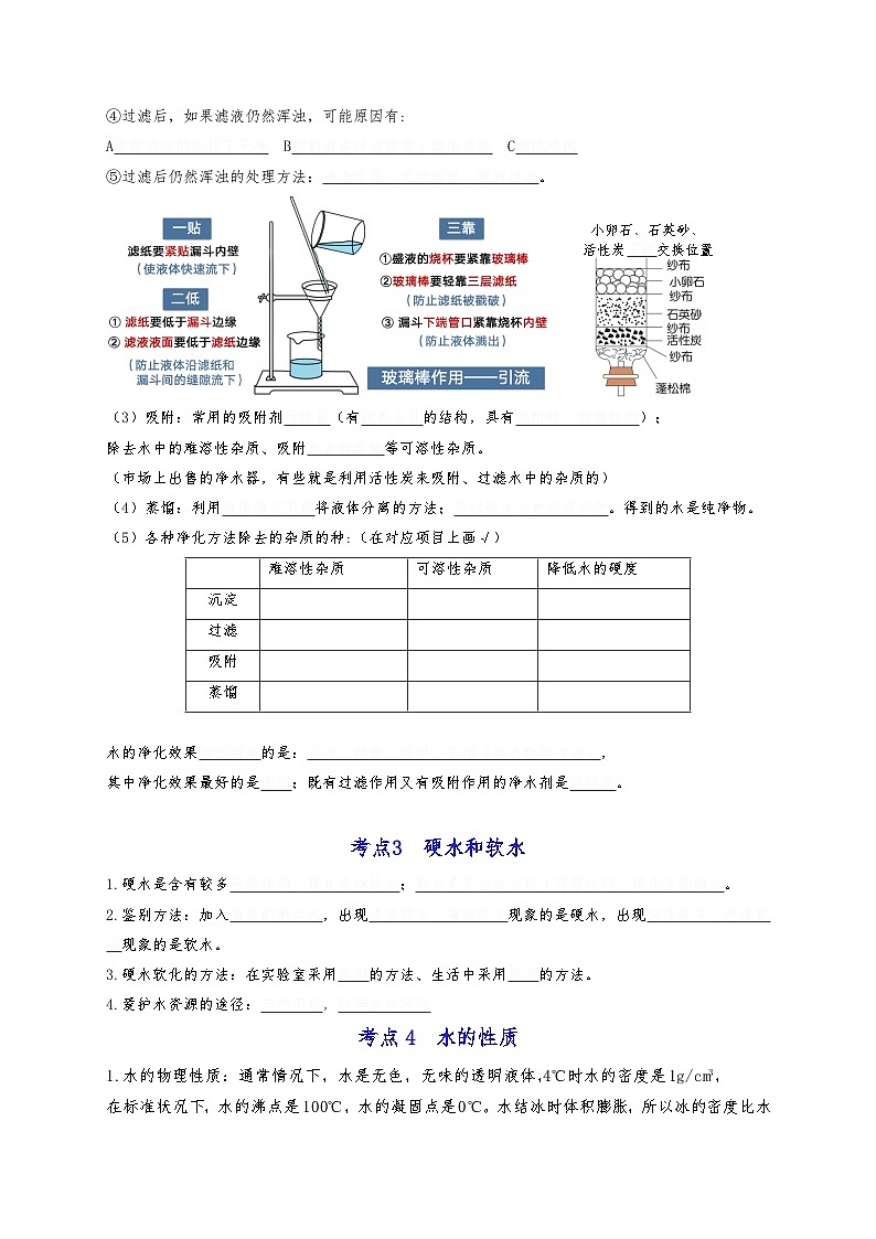 【期末复习】第3章 走进溶液世界——初中化学九年级单元知识点梳理(沪教版·上海)02