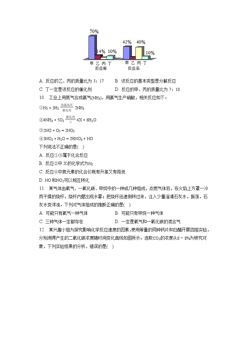 2022-2023学年四川省遂宁市射洪县九年级（上）期末化学试卷（含解析）03