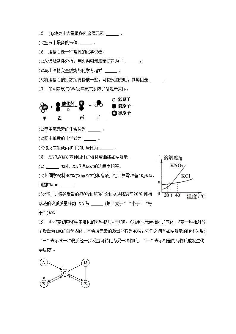 2023年河南省南阳市西峡县中考化学二模试卷-普通用卷第3页
