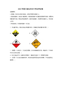 2023年四川省达州市中考化学试卷及答案解析