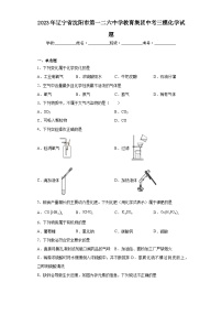 2023年遼寧省沈陽市第一二六中學(xué)教育集團中考三?；瘜W(xué)試題（含解析）