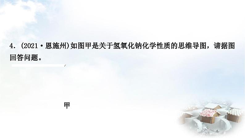 人教版中考化学复习第十单元酸和碱第1课时常见的酸和碱练习课件08