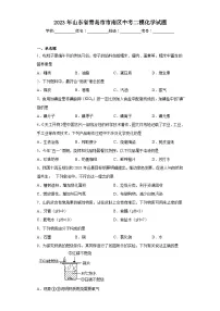 2023年山东省青岛市市南区中考二模化学试题(含解析)
