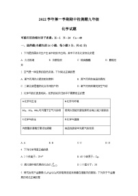 广东省广州市第十三中学2022-2023学年九年级上学期期中化学试题