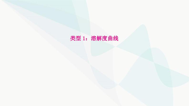 人教版中考化学复习重难突破10溶解度及溶解度曲线练习课件04