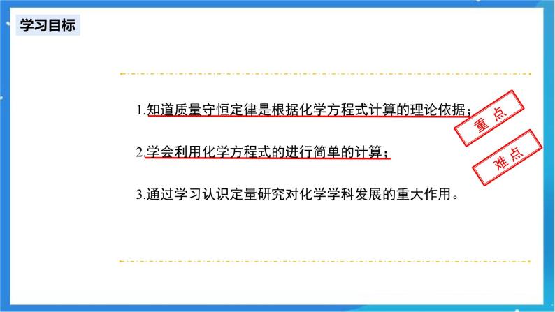 人教版九年级化学上册 第五单元 课题3 利用化学方程式的简单计算 第1课时 课件+教案03