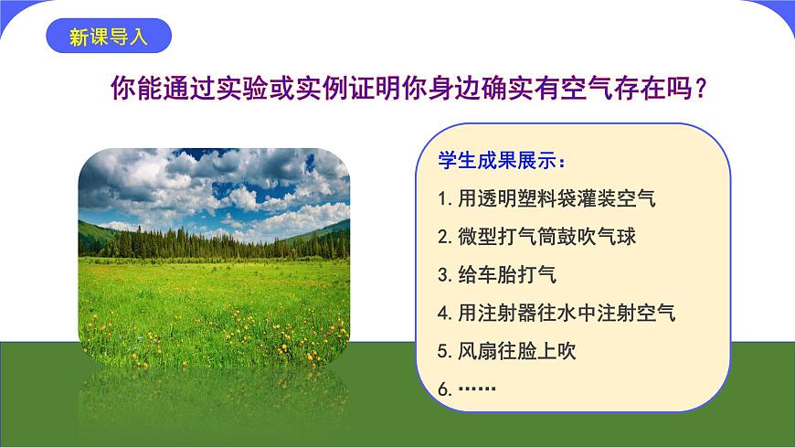 核心素養(yǎng)目標(biāo)課題1《空氣》課件PPT第3頁