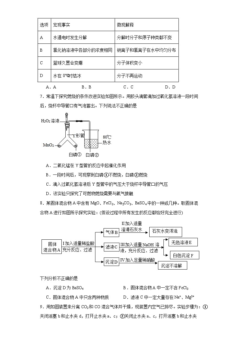 2023年陕西省咸阳市秦都区电建学校中考二模化学试题(含解析)02