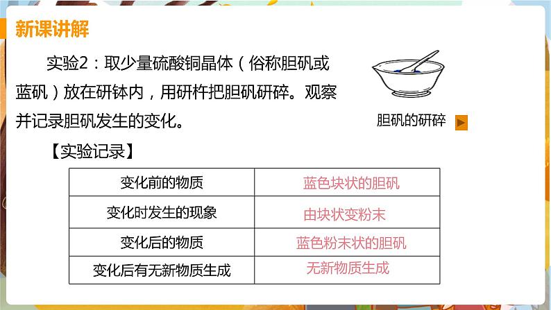 课题1 物质的变化和性质第8页