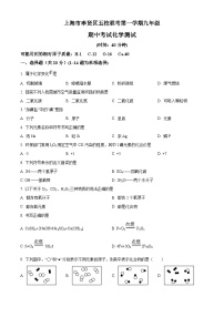 2022-2023学年度上海市奉贤区五校联考九年级上学期期中化学试题