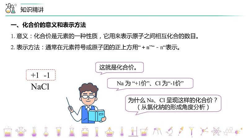 【同步讲义】人教版化学九年级上册--4.04.2化合价(PPT课件)第6页
