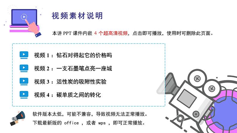 【同步讲义】人教版化学九年级上册--6.01.1 金刚石、石墨和C60(PPT课件)02