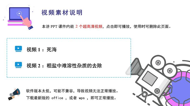 【同步讲义】人教版化学九年级下册--1101.1 生活中常见的盐——氯化钠 粗盐提纯(PPT课件) .第2页