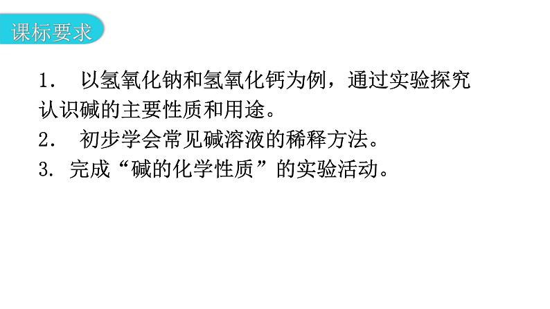 中考化学复习物质的性质与应用第10节常见的碱教学课件03