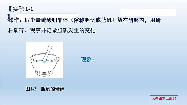 第一单元+课题1+物质的变化和性质-2023-2024学年九年级化学上册同步精美课件(人教版)第6页