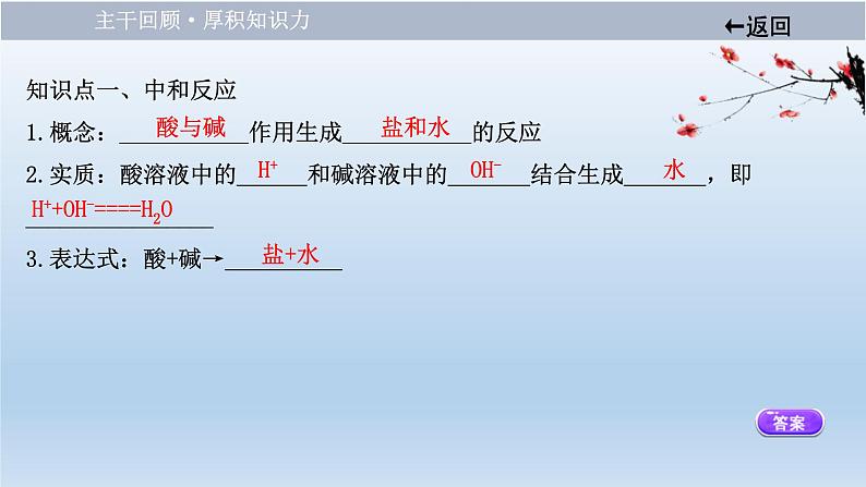 中考化学一轮单元总复习课件 第十单元 中和反应和pH (含答案)04