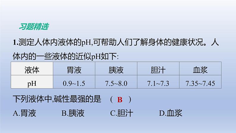 中考化学一轮复习精品课件第05讲 酸 (含解析)第7页