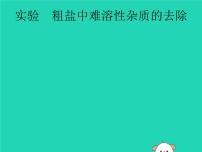 中考化学二轮复习实验课件：粗盐中难溶性杂质的去除（含答案）