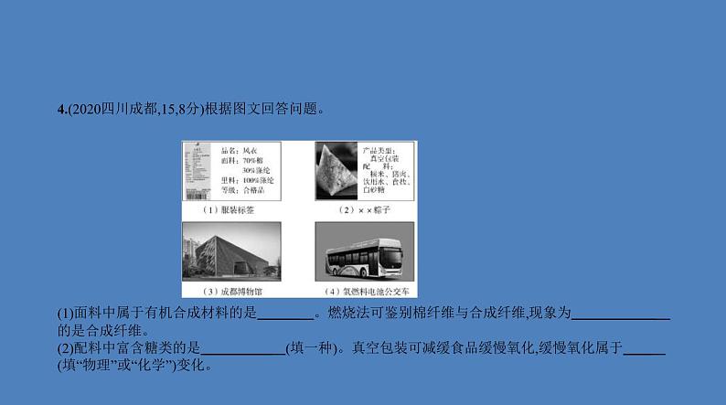 中考化学一轮复习精品课件专题十一 化学与生活(含解析)第6页