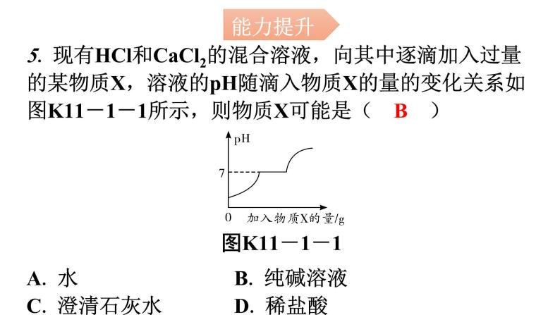 人教版九年级化学第十一单元1生活中常见的盐课时1常见的盐分层作业课件04