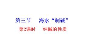 初中化学鲁教版 (五四制)九年级全册3 海水“制碱”多媒体教学课件ppt