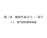 科粤版九年级化学上册第3章3.1  氧气的性质和用途课时训练课件PPT