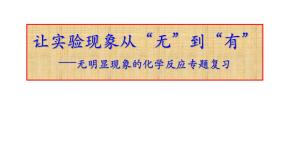 《无明显现象的化学反应专题复习》PPT课件2-九年级下册化学人教版