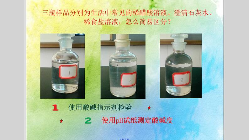 人教版化学九年级下册第10单元《实验活动7 溶液酸碱性的检验》PPT课件3第2页