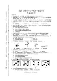 河南省新乡市长垣市2023-2024学年九年级上学期期中化学试卷