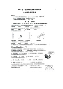 湖南省浏阳市2023-2024学年九年级上学期期中质量监测卷化学试题