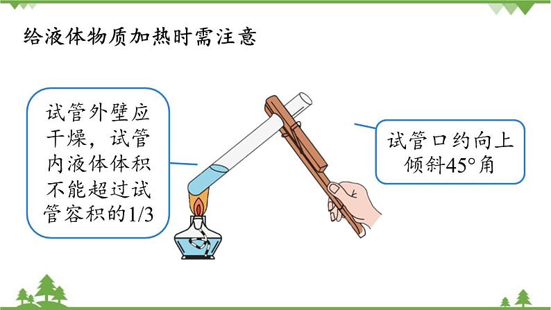 人教版化学九年级上册 第一单元 课题3 走进化学实验室(第三课时)课件第8页
