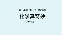 鲁教版九年级化学上册课件 第一单元第一节 化学真奇妙 第二课时