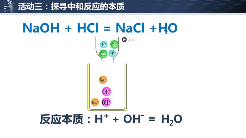 沪教版九下化学 7.2.4 《常见的酸和碱》 （第4课时 酸碱中和反应）课件+视频07