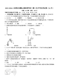 湖南省长沙市长郡双语实验中学2023-2024学年九年级上学期第三次月考（12月）化学试卷