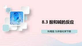 第八章常见的酸碱盐8.3酸和碱的反应课件（科粤版九年级下册）