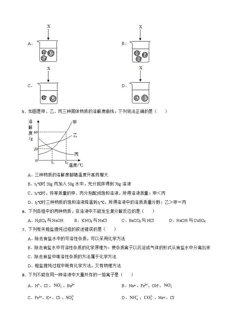 山东省泰安市2023年九年级上学期期末化学试题附答案02