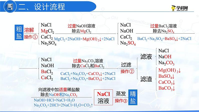 专题08 粗盐中可溶性杂质的去除(复习课件)-2022年中考化学二轮复习讲练测第5页