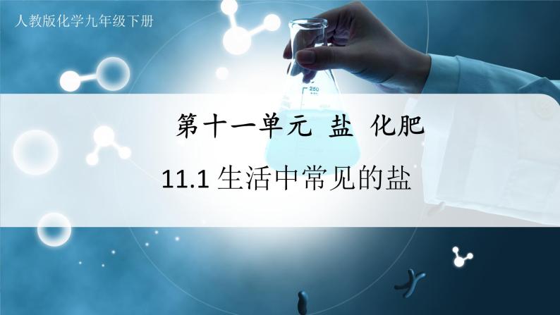 【人教版】九下化学  11.1 生活中常见的盐（第2课时）（课件+教案+导学案+分层练习）01