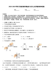 2023-2024学年江苏省无锡市惠山区七校九上化学期末联考试题含答案