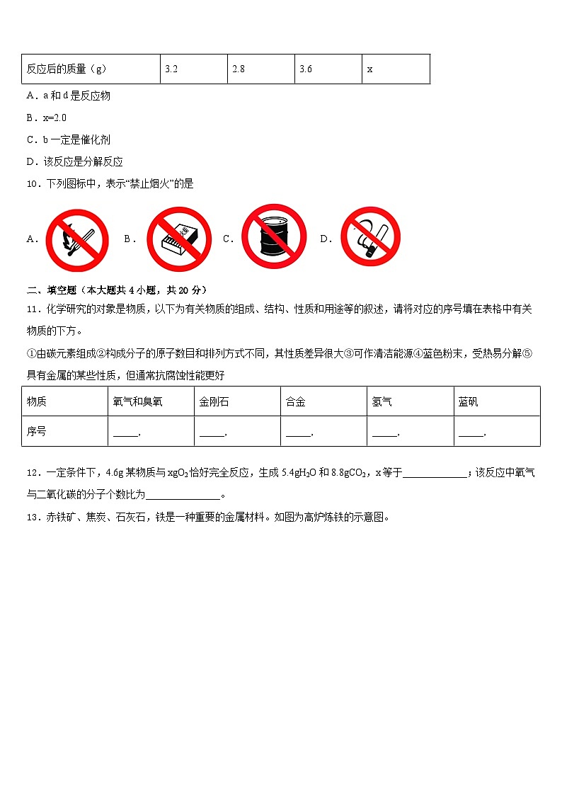 2023-2024学年河南省郑州市郑州一八联合国际学校化学九年级第一学期期末复习检测试题含答案03