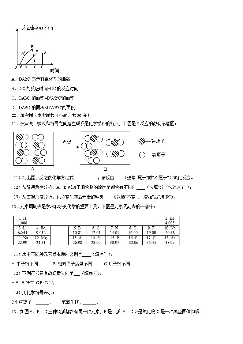 陕西省西安市信德中学2023-2024学年化学九上期末调研试题含答案第3页