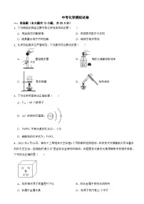 广东省深圳市南山区2024年中考化学模拟试卷附答案