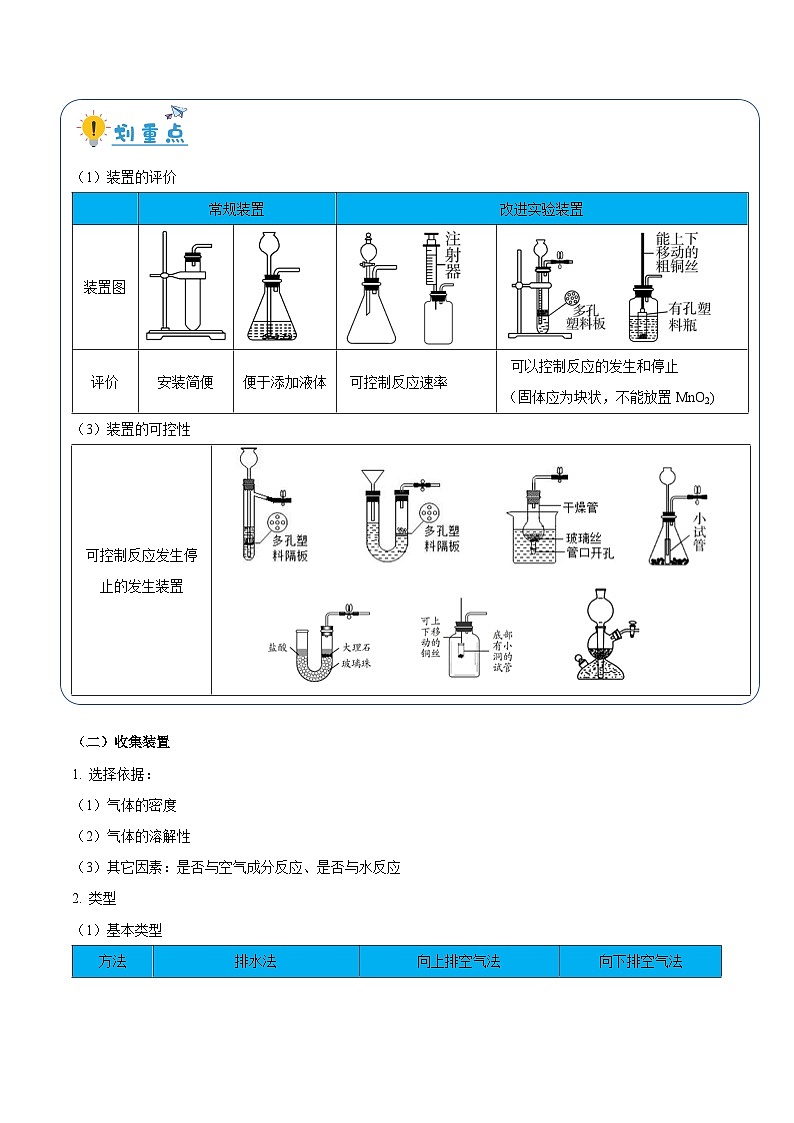 6.2 二氧化碳的制取(含培优竞赛试题)-2024-2025学年九年级化学上册重难点突破(人教版)02