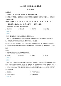 河南省商丘市柘城县2023-2024学年九年级上学期1月期末化学试题