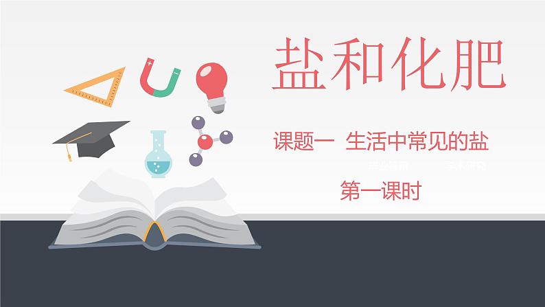 人教版九年级化学下册同步课件 11.1 生活中常见的盐(第1课时)(课件)01