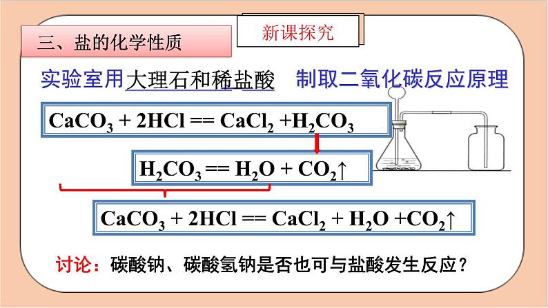 人教版化学九年级下册 11.1《生活中常见的盐》(第二课时盐的化学性质)课件03