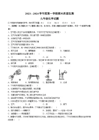 河北省保定市定州市2023-2024学年九年级上学期期末化学试题