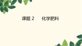 化学九年级下册课题2 化学肥料课文配套课件ppt