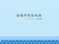 鲁教版化学九年级下册 第十单元 第一节 食物中的有机物_ 课件